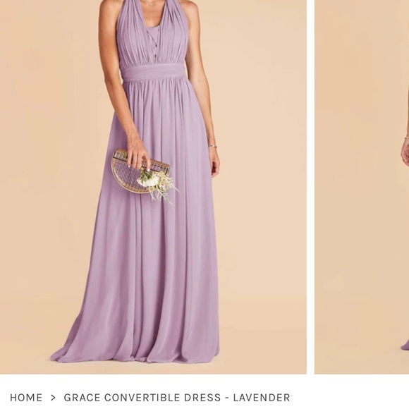 Lavender Grace Convertible Bridesmaid Dress Birdy Grey - Picture 11 of 13